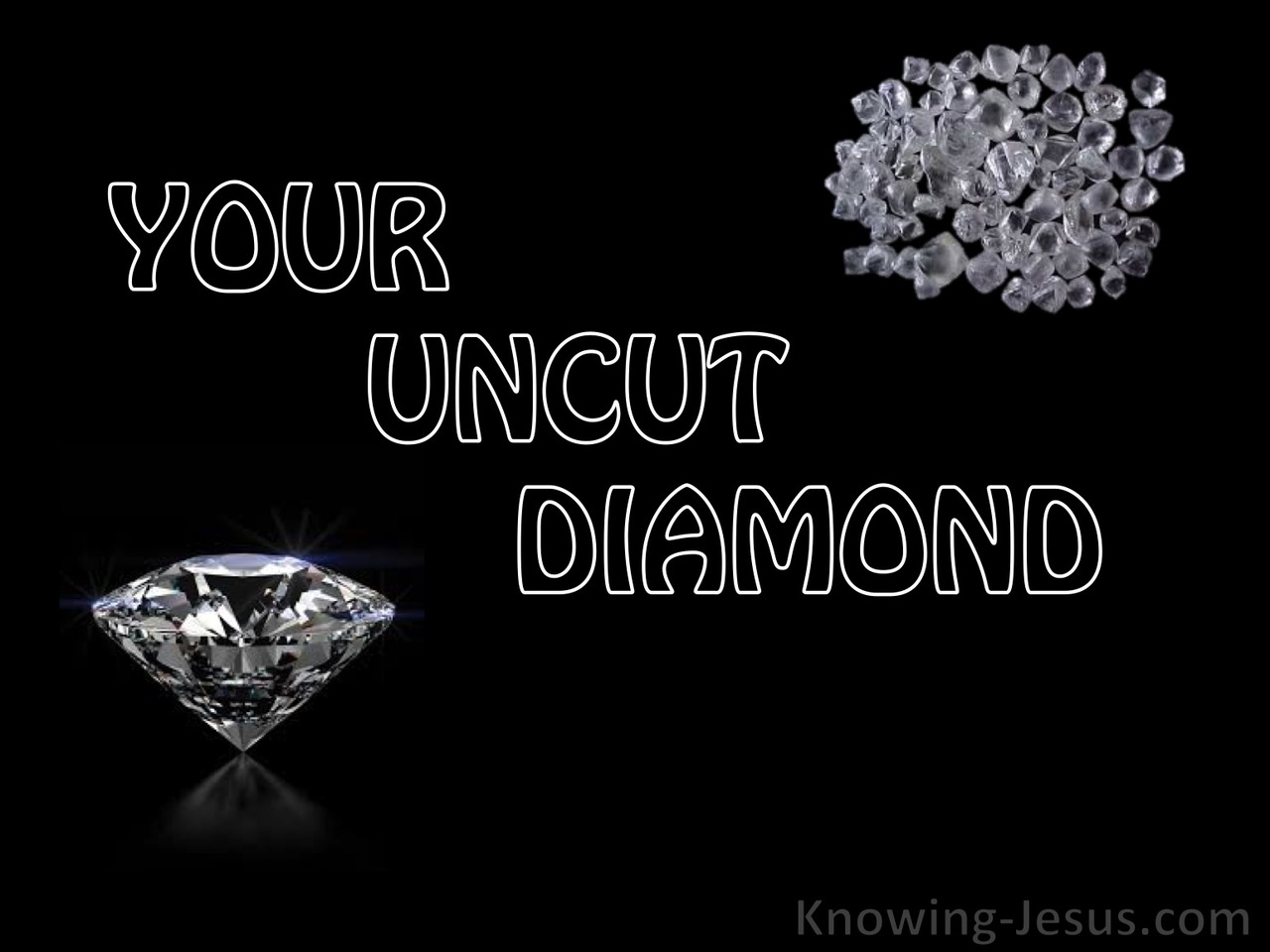 Your Uncut Diamond (devotional)02-02 (black)